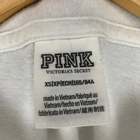PINK Victoria's Secret White Tee - Picture 3 of 3